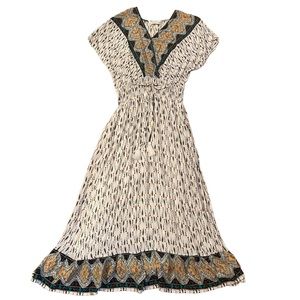 ‘Love Kuza’ Pocketed Maxi Dress
